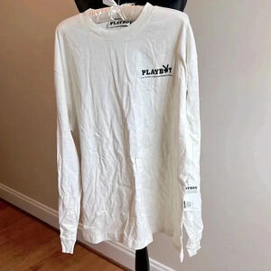 MENS LONG SLEEVE PLAYBOY TSHIRT NWT FROM PACSUN